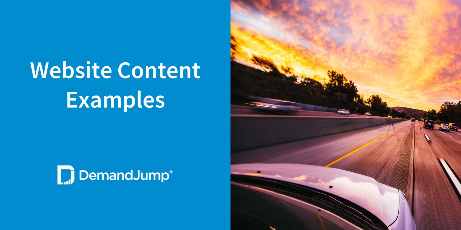 Website Content Examples website-content-examples